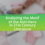 Analyzing the Motif of the Anti-Hero in 21st Century Literature